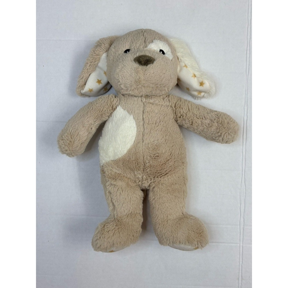 14" Cloud b Dreamy Hugginz Puppy Dog Plush Beige Tan Stuffed Animal Star Ears